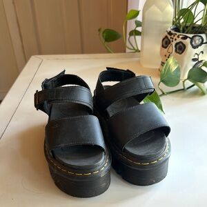 Dr Martens platform sandals